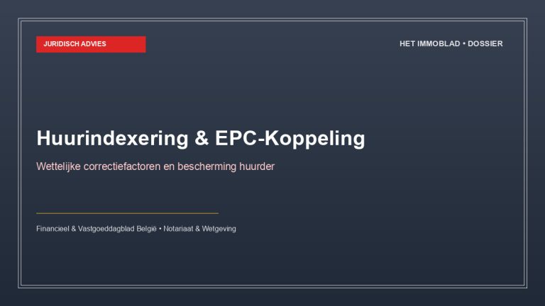 Huurindexering en de EPC-gekoppelde huurwetgeving toegelicht